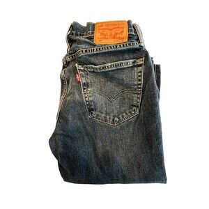 Levi Strauss 541 Jeans  Athletic Taper Fit Tag Size 31x32 Blue